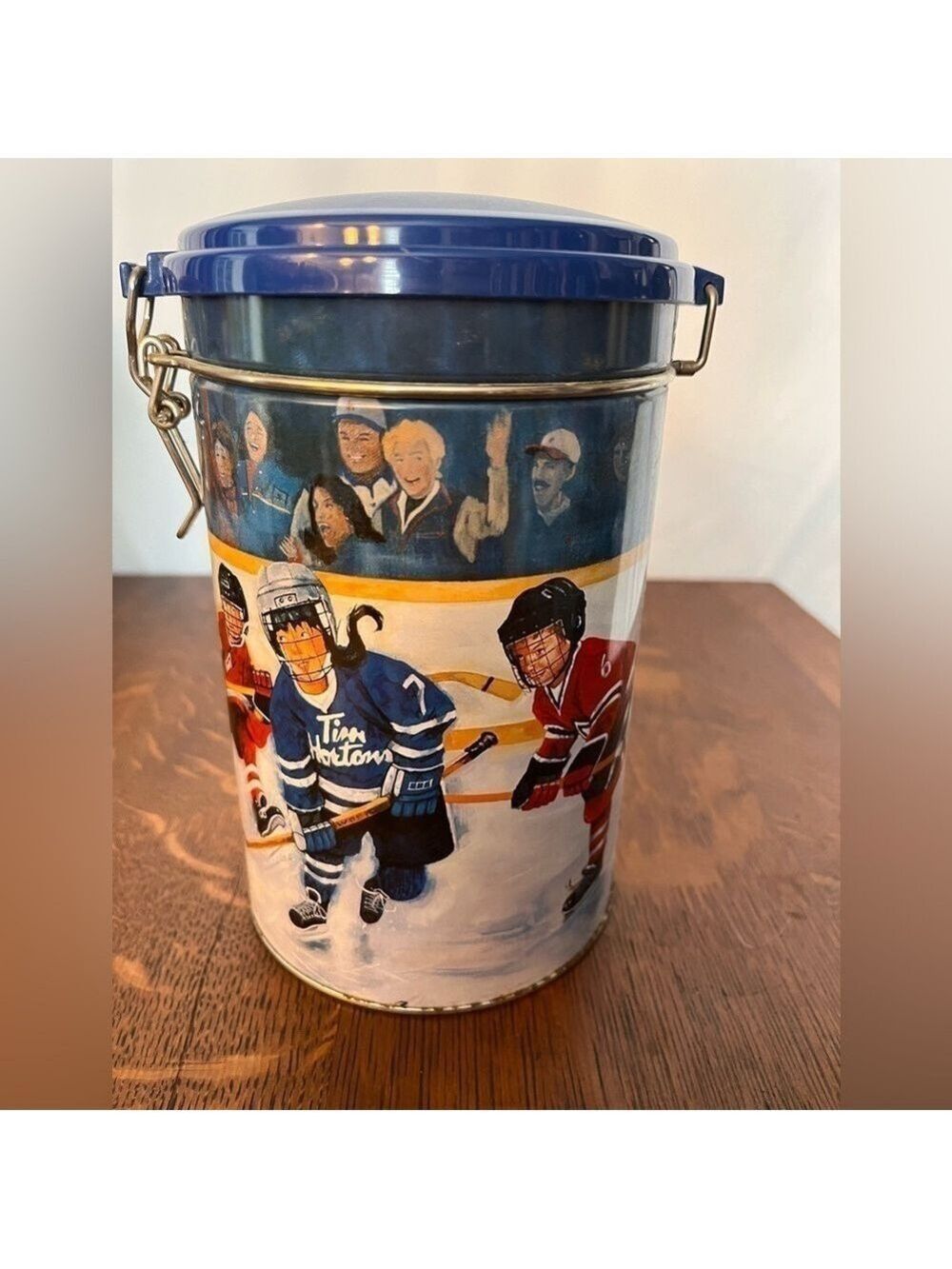 Limited Edition Tim Hortons collector tin “Winning Goal” #002